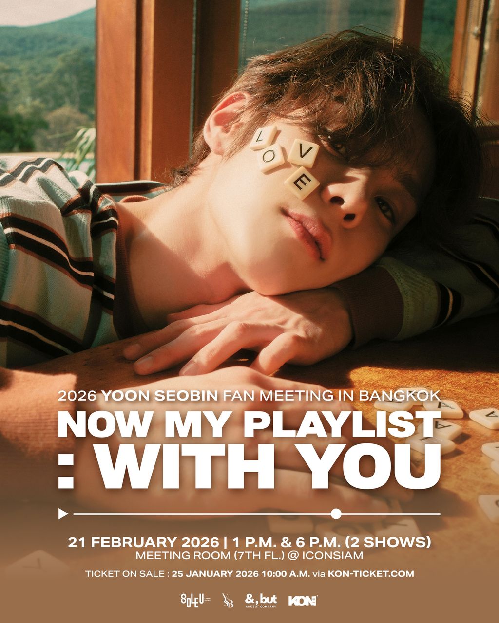 2026 YOON SEOBIN FAN MEETING IN BANGKOK NOW MY PLAYLIST : WITH YOU